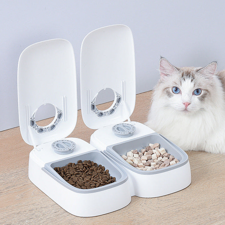 Revolutionize Feeding Time with the Pet Automatic Timing Feeder Puppy