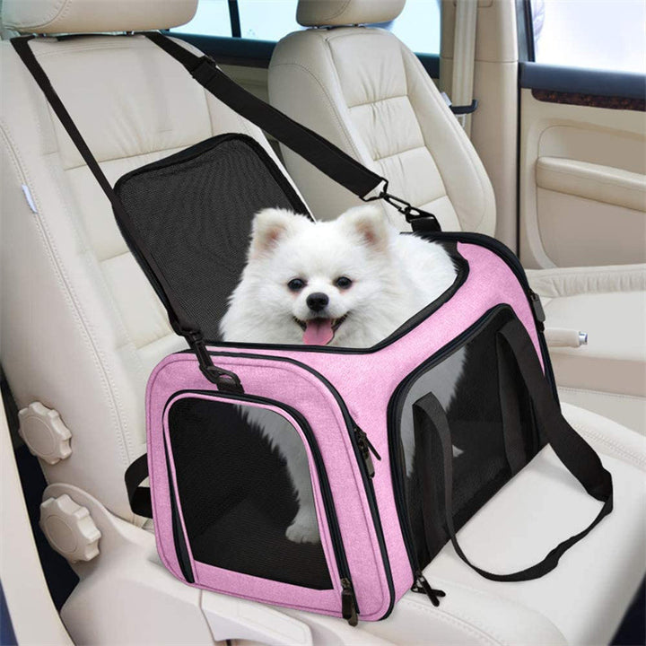Portable Foldable Pet Carrier Bag For Easy Handheld Travel