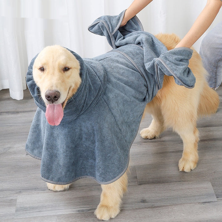 Pet Cotton Quick-Drying Bath Towel with Strong Water Absorption