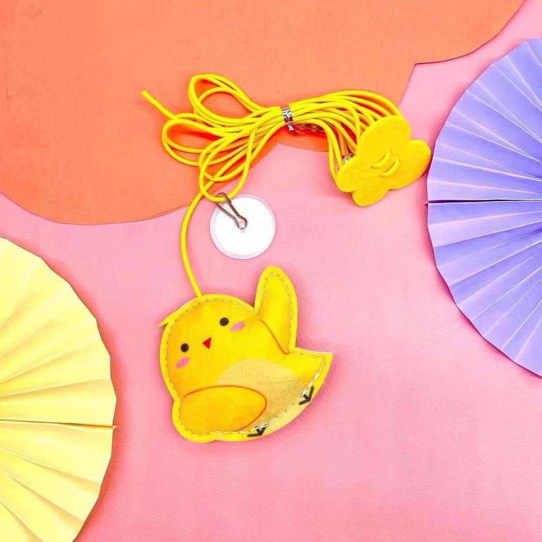 Interactive Hanging Mouse Toy With Rope Telescopic Design For Pets