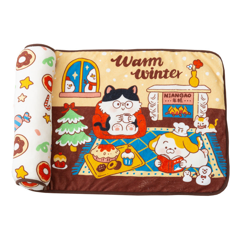 Autumn Winter Deep Sleep Pet Nest Warm Comfortable Bed