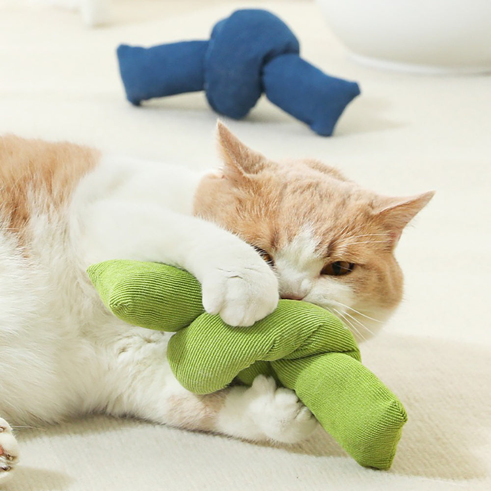 Natural Cotton Knot Rope Pet Toy For Chewing And Tugging