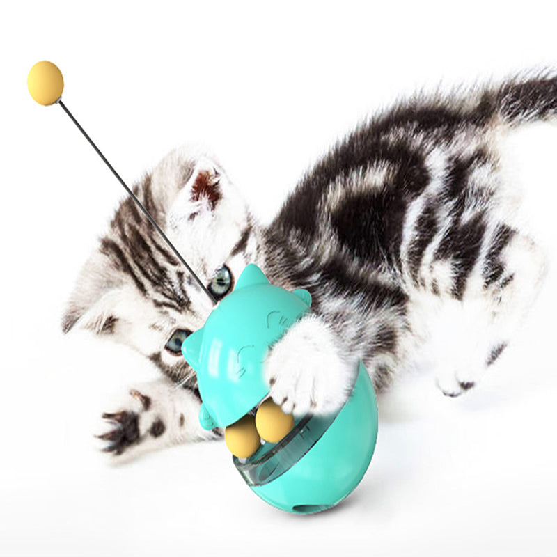 Lucky Track Turntable Ball Pet Toy For Interactive Play