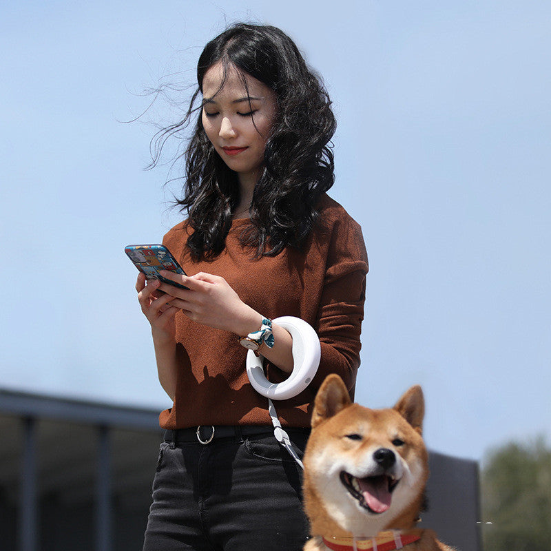 Cute Star Design Retractable Pet Leash For Smooth Walking