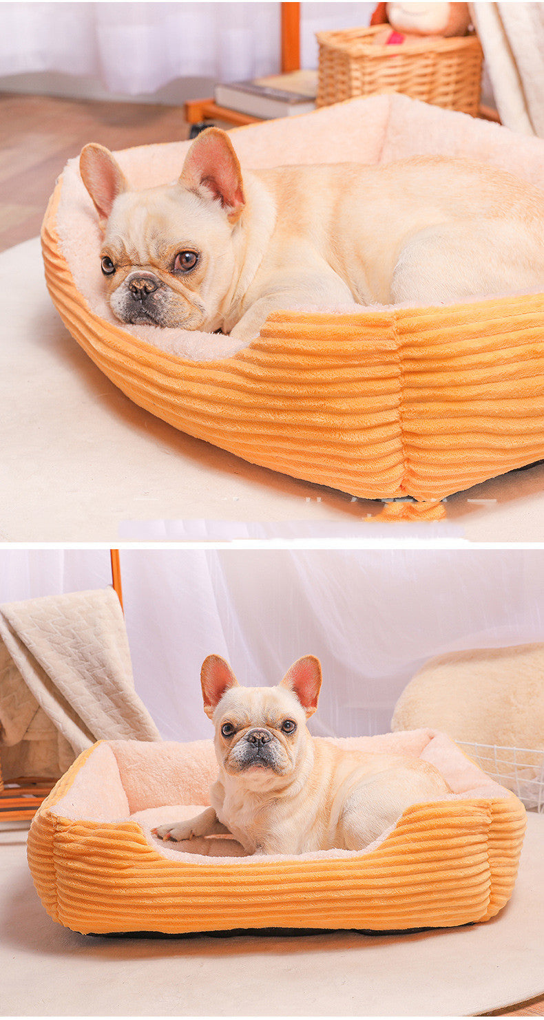 Teddy Small And Medium Pet Bed Large Comfortable Bed