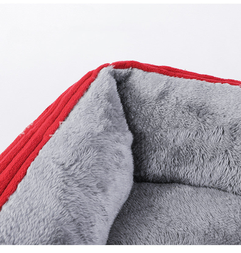 Teddy Small And Medium Pet Bed Large Comfortable Bed