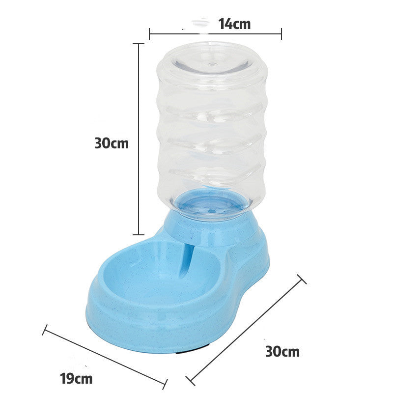 Automatic Pet Water Fountain And Food Feeder Bowl 1.8L