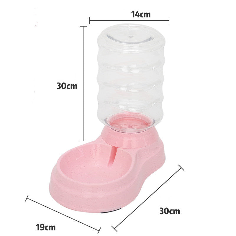 Automatic Pet Water Fountain And Food Feeder Bowl 1.8L