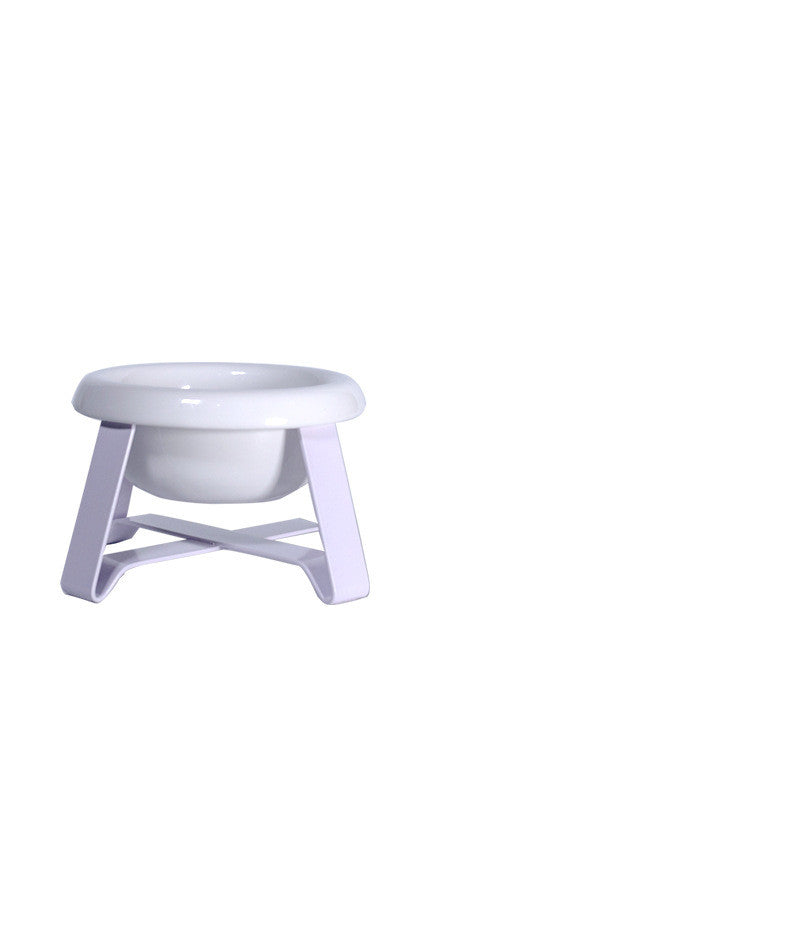 2 In 1 Pet Feeding Bowl With Stand And Anti Slip Base