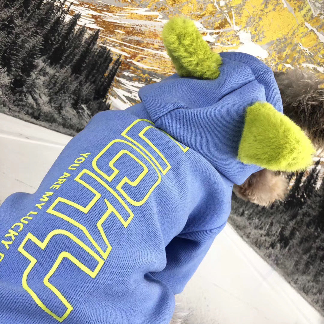 Cotton Pet Sweater For Autumn And Winter Everyday Wear