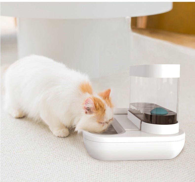 Automatic Pet Drinking Fountain Bowl With 1.5L Capacity Feeding System