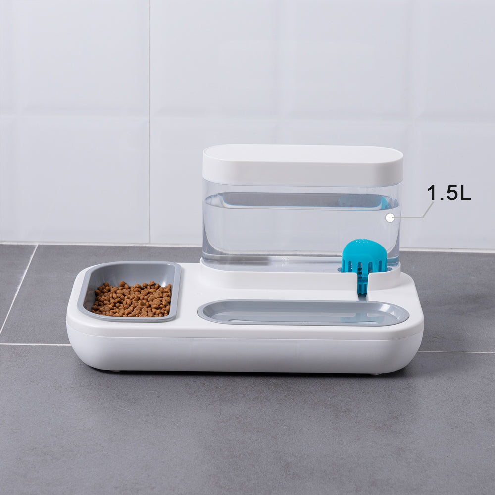 Automatic Pet Drinking Fountain Bowl With 1.5L Capacity Feeding System