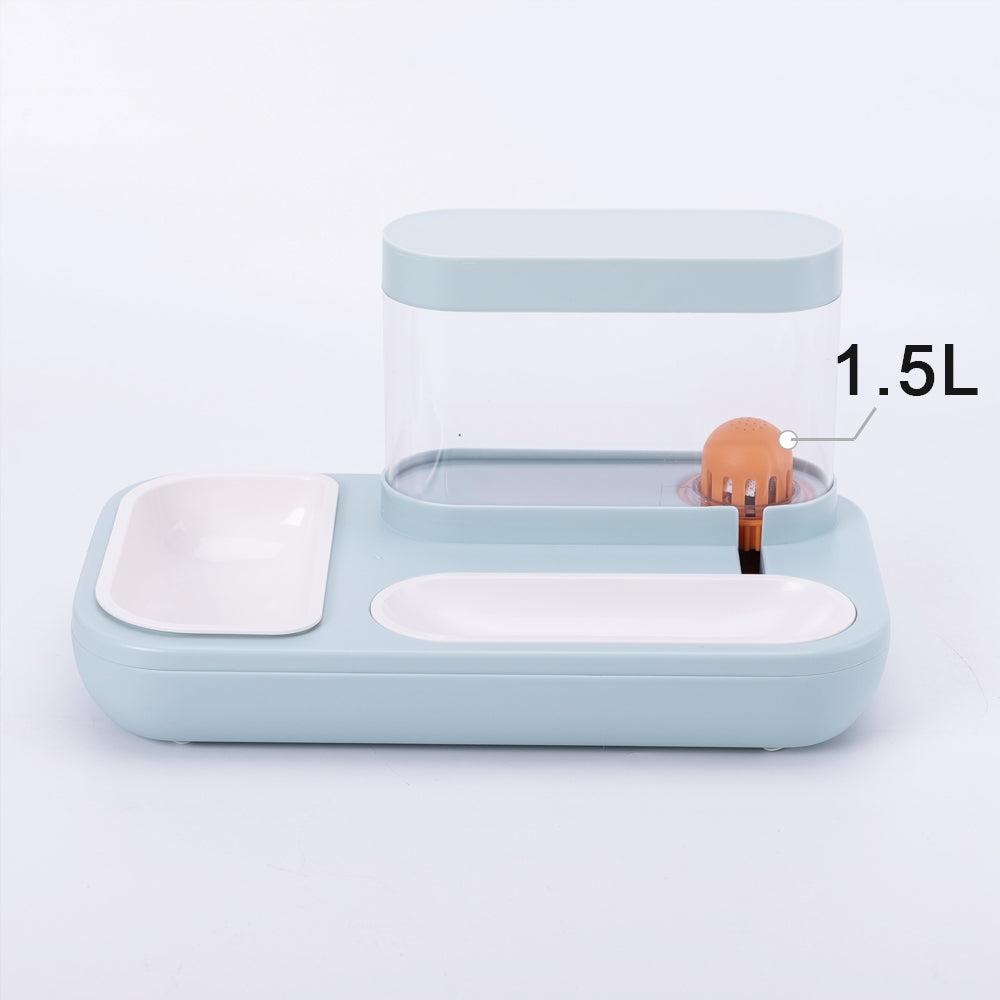 Automatic Pet Drinking Fountain Bowl With 1.5L Capacity Feeding System