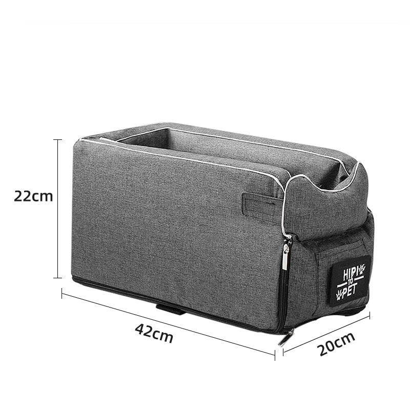 Car Safety Pet Seat Bed Carrier For Secure Travel Transport