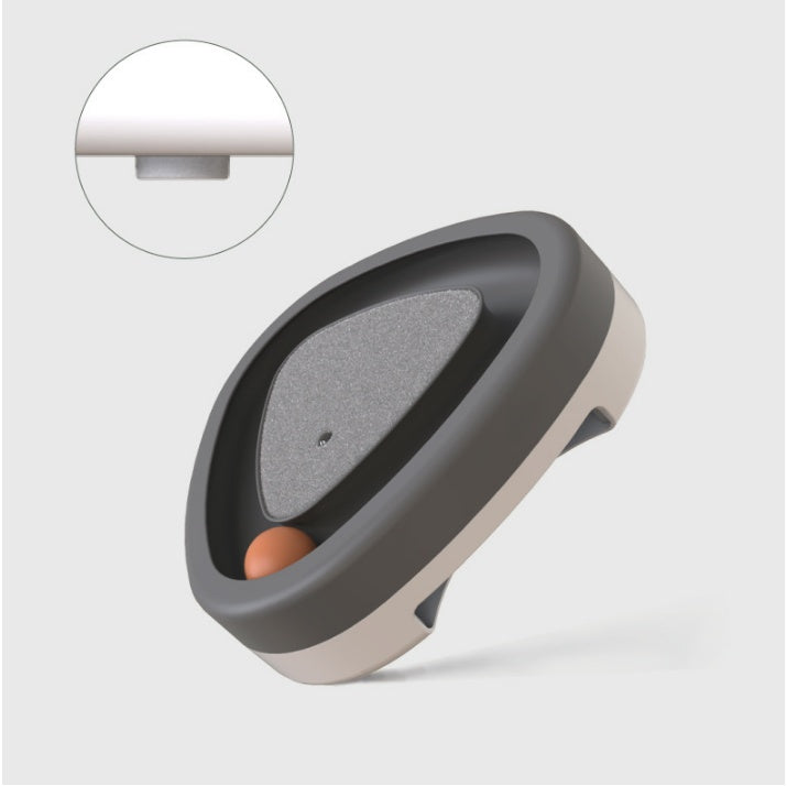 Smart Triangle Turntable Electric Pet Toy With Built In Scratcher