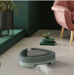 Smart Triangle Turntable Electric Pet Toy With Built In Scratcher
