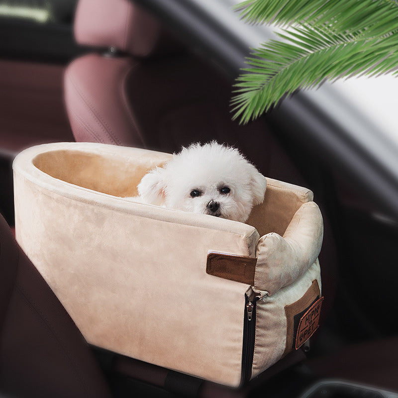Car Safety Pet Seat Bed Carrier For Secure Travel Transport