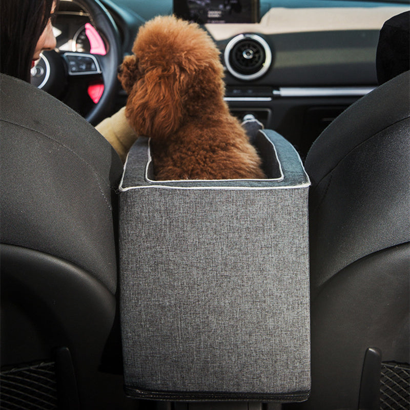 Car Safety Pet Seat Bed Carrier For Secure Travel Transport