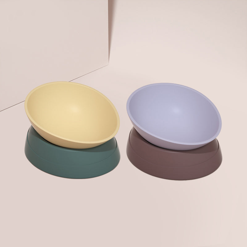 Anti Overturning Double Pet Bowl For Stable Feeding Use