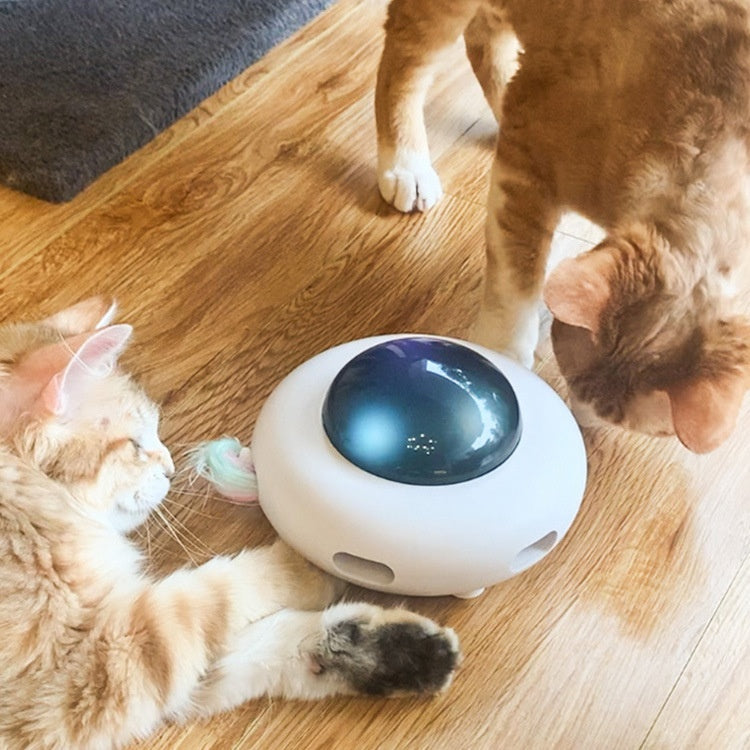 Intelligent Automatic Turntable Electric Pet Toy For Interactive Play