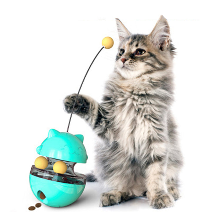 Lucky Track Turntable Ball Pet Toy For Interactive Play