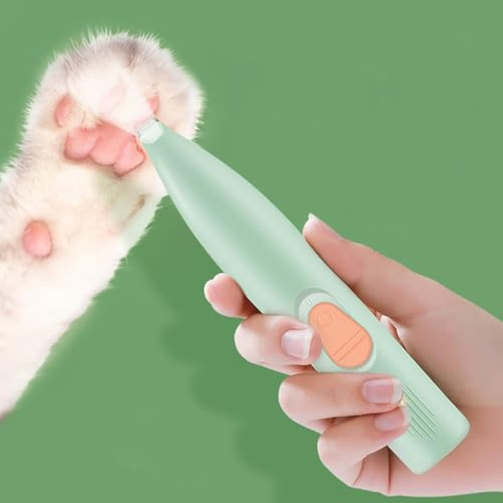 Rechargeable Pet Paw Trimmer For Safe Grooming And Precise Hair Removal