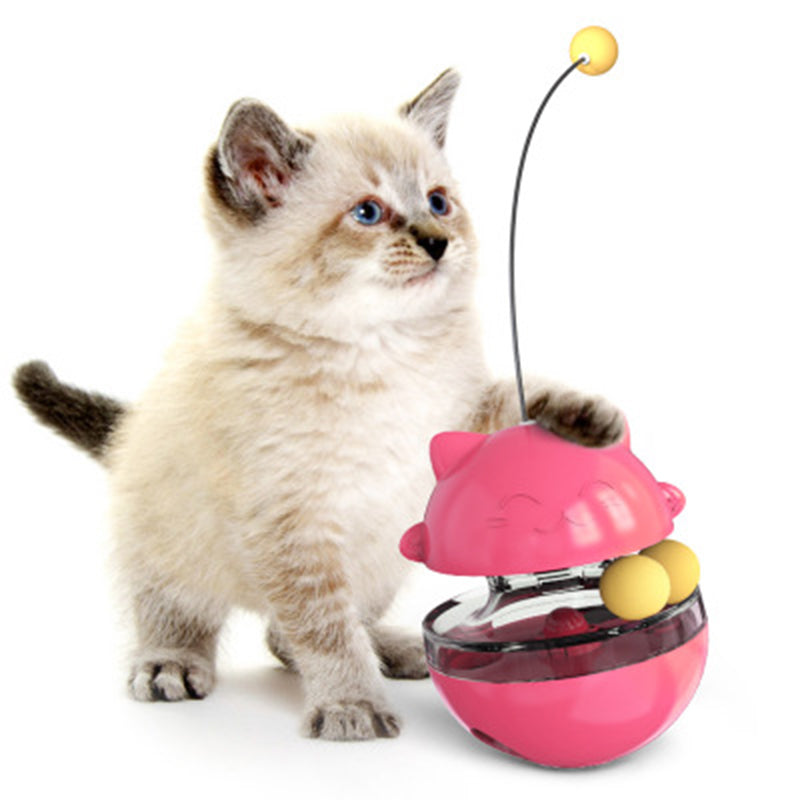 Lucky Track Turntable Ball Pet Toy For Interactive Play