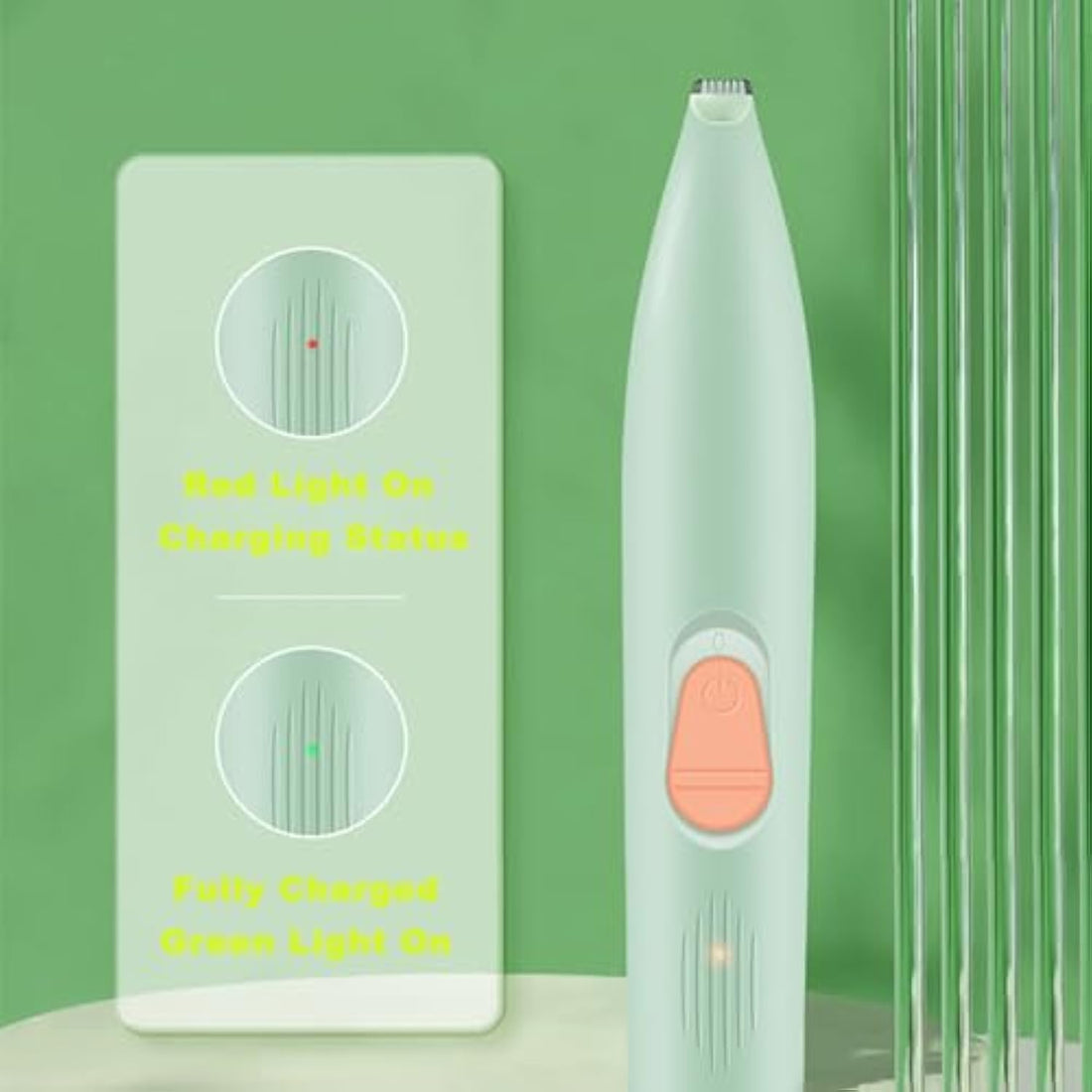 Rechargeable Pet Paw Trimmer For Safe Grooming And Precise Hair Removal