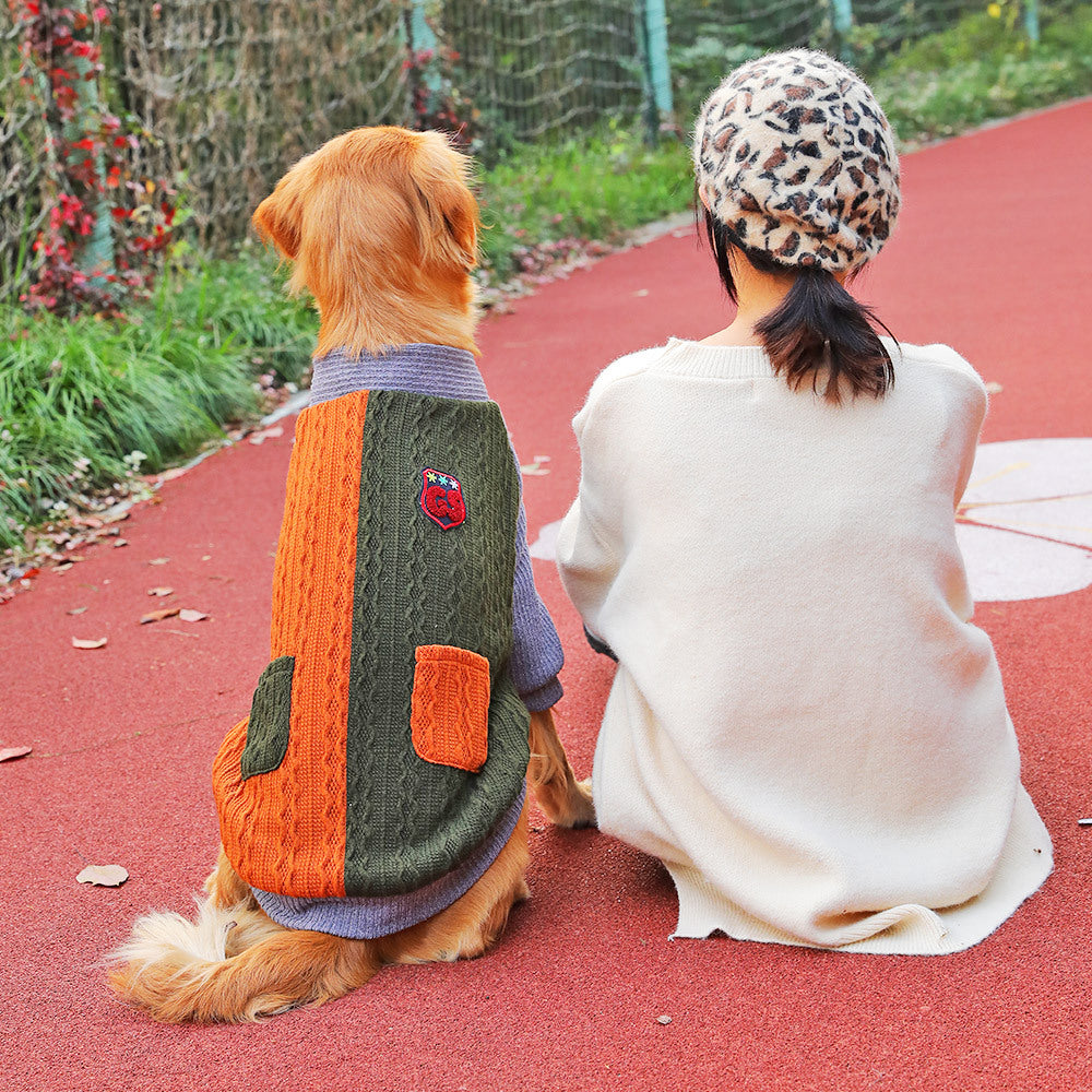 Thickened Winter Pet Sweater For Large Pets Warm Comfort
