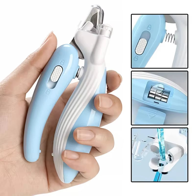 Professional Pet Nail Clippers and Trimming Scissors for Safe Grooming