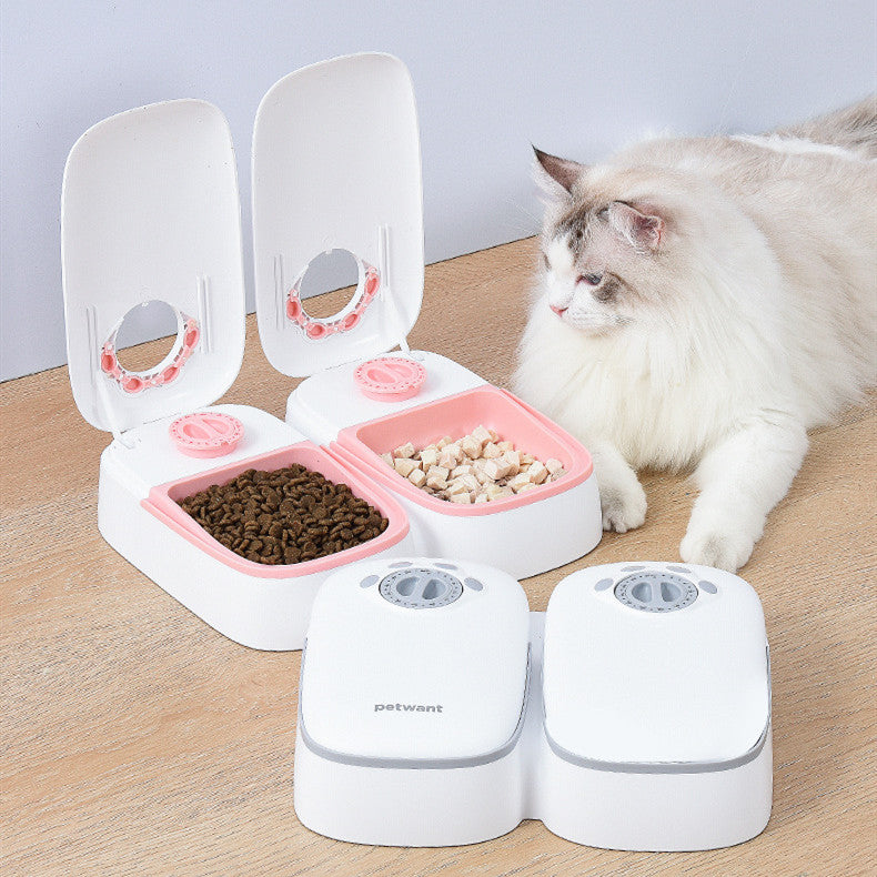 Pet Automatic Timing Feeder Puppy
