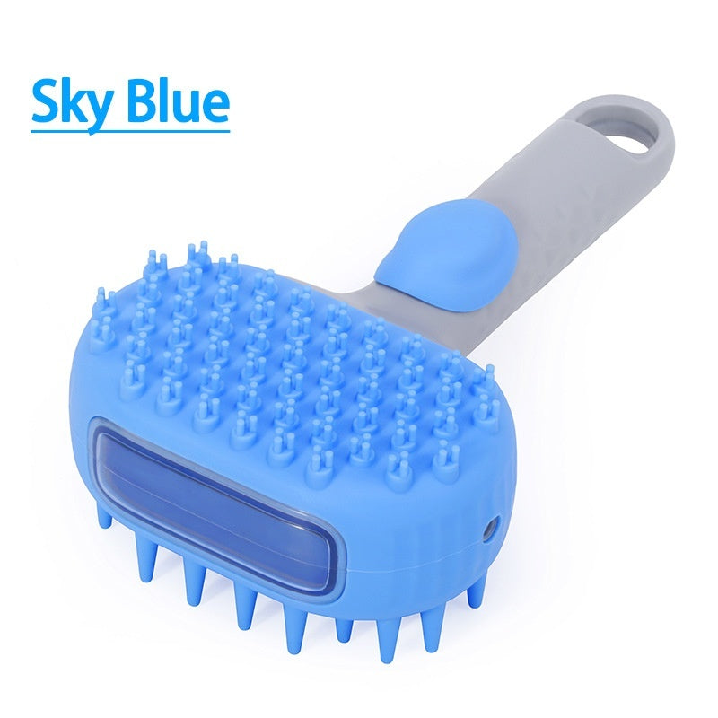Pet Shower Brush for Bathing Hair Cleaning and Grooming