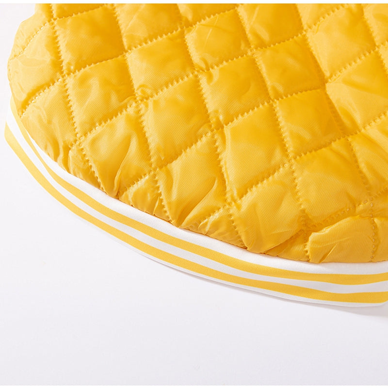 Quilted Cotton Pet Jacket For Large Breeds Winter Warm Wear