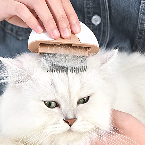 Cat And Dog Grooming Brush Set With Steel Comb And Stripping Tool