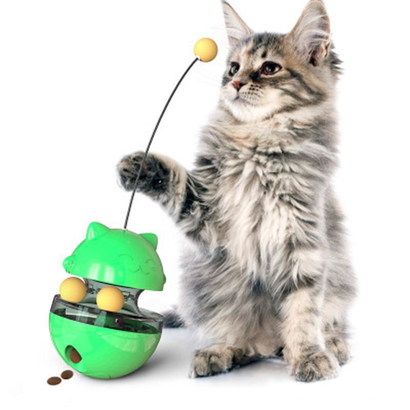 Lucky Track Turntable Ball Pet Toy For Interactive Play