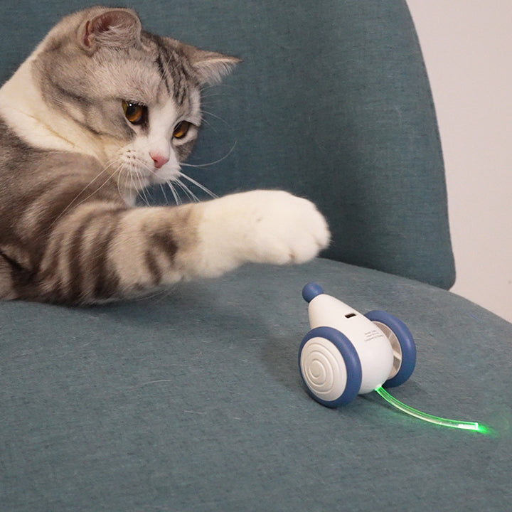 Automatic Intelligent Electric Mouse Pet Toy For Boredom Relief