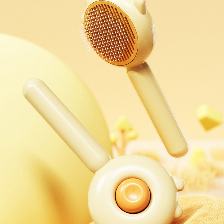 Pet Grooming Comb with Massage and Hair Removal Function