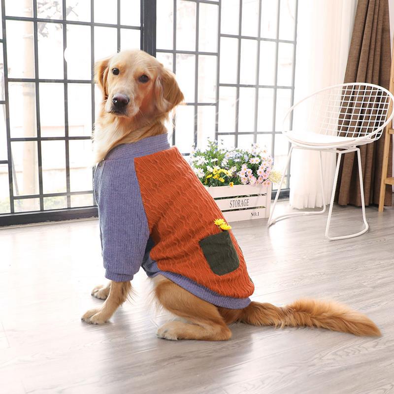 Thickened Winter Pet Sweater For Large Pets Warm Comfort