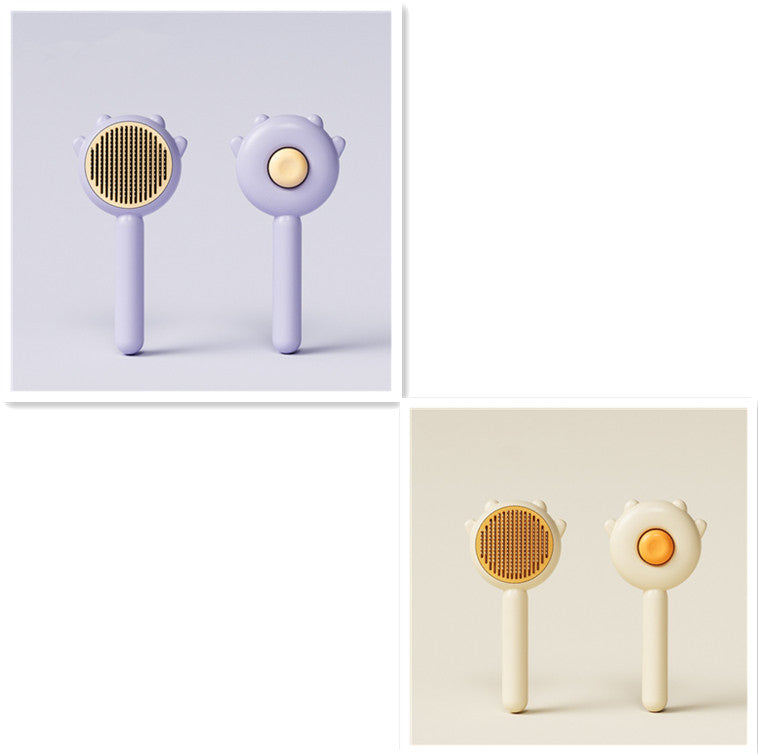 Pet Grooming Comb with Massage and Hair Removal Function