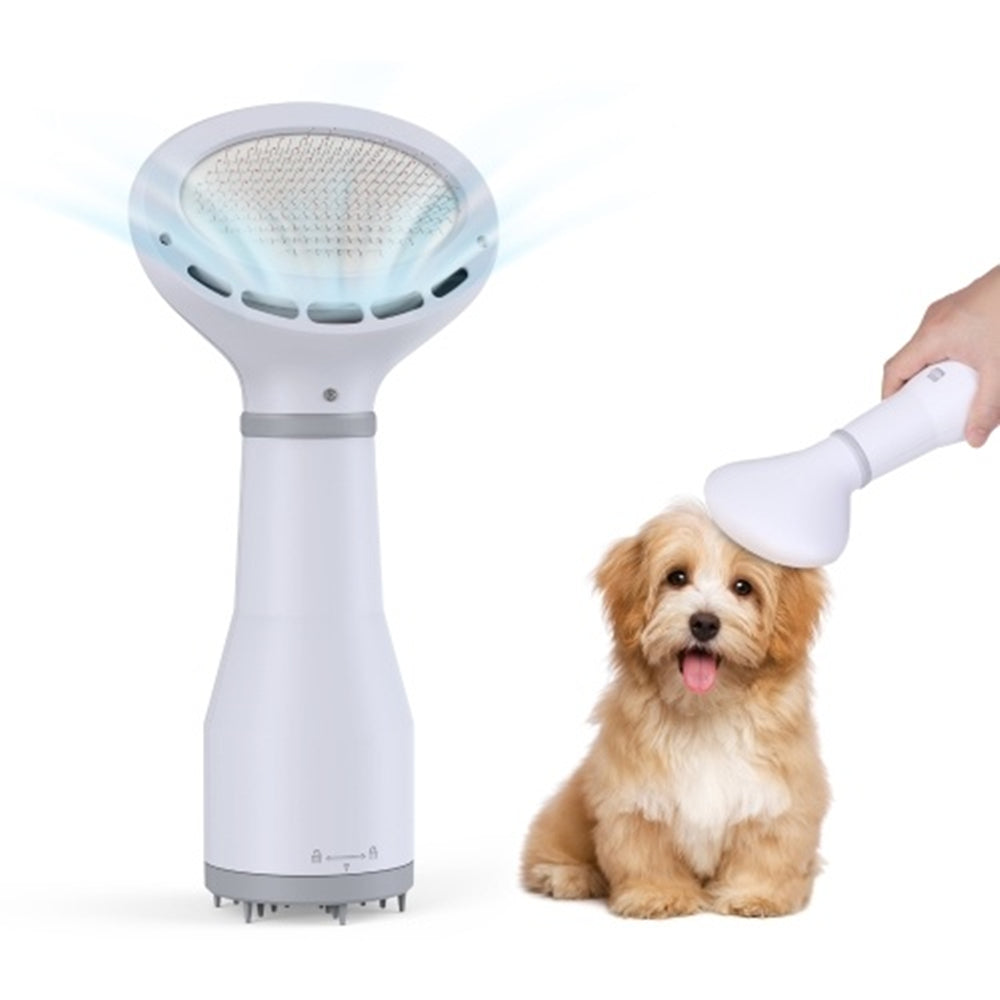 Pet Grooming Hair Dryer with Slicker Brush for Pets