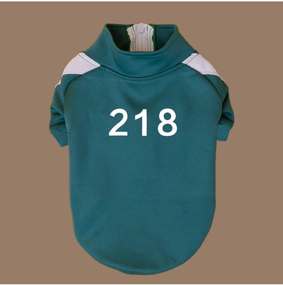 Digital Print Pet Coat Sweater For Small And Medium Pets