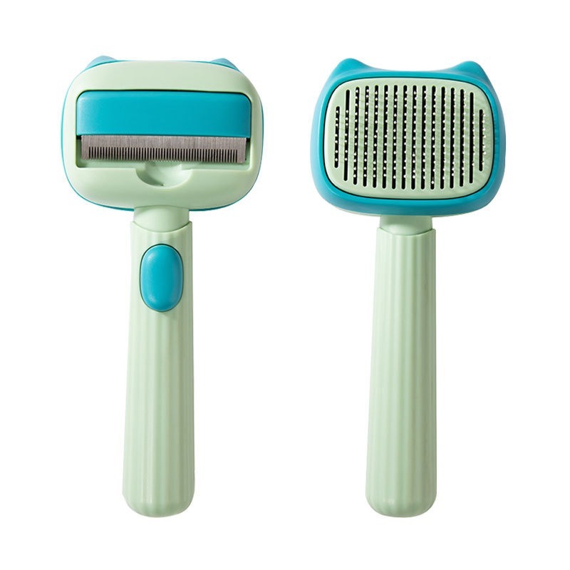 Pet Grooming Deshedding Brush and Dematting Comb for Hair Removal