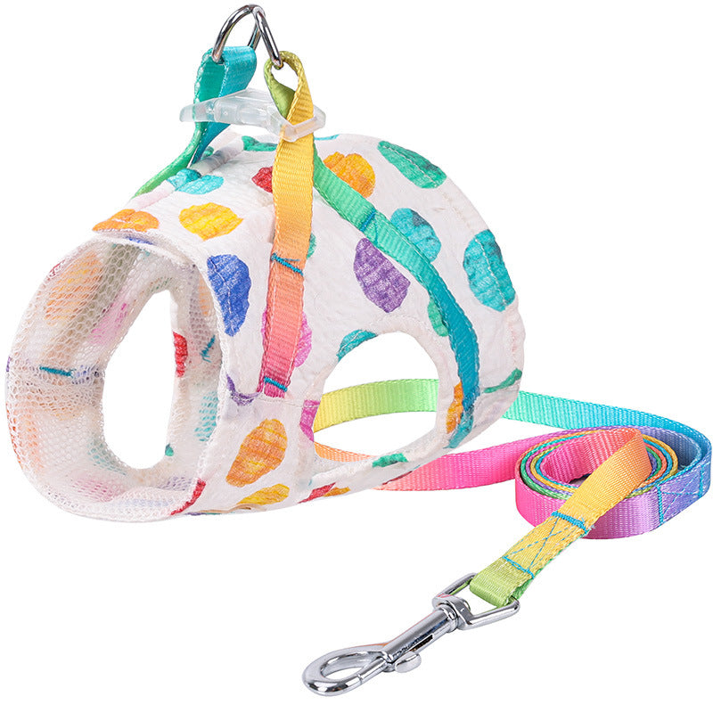 Chest Harness Leash For Small To Medium Sized Pets