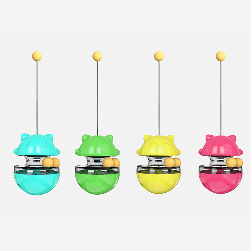 Lucky Track Turntable Ball Pet Toy For Interactive Play