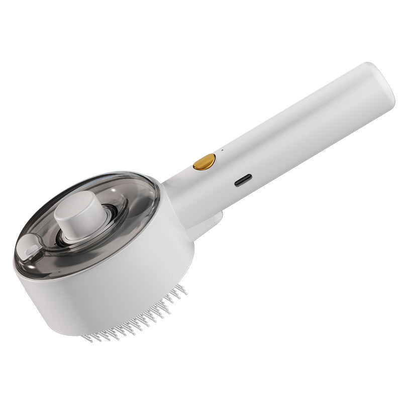 Self Cleaning Steam Pet Grooming Brush For Hair Removal