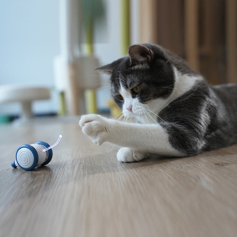Automatic Intelligent Electric Mouse Pet Toy For Boredom Relief