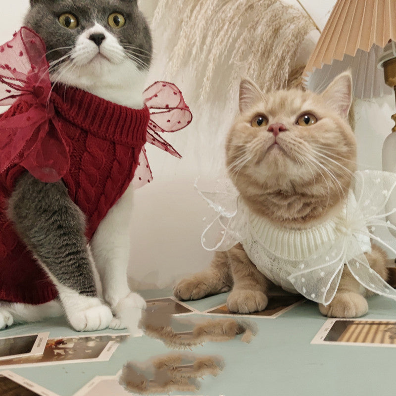Cute Warm Pet Sweater For Cozy New Year Comfort