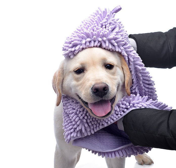 Quick-Drying Absorbent Pet Bath Towel