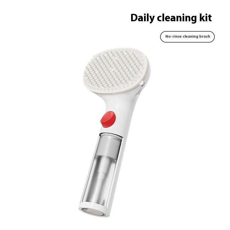 3 In 1 Steam Pet Grooming Brush With Adjustable Comb And Hair Removal