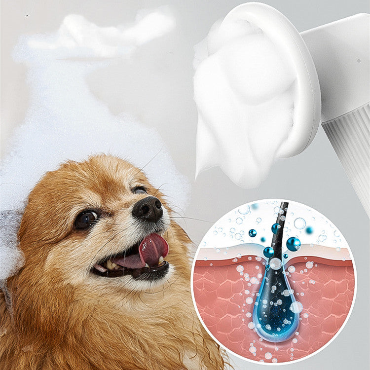 Pet Bubble Bath Machine with Shower Gel for Grooming